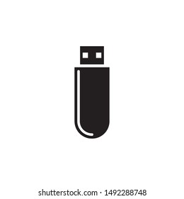 Flash drive icon  design template. Trendy style, vector eps 10
