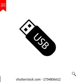 Symbol des Flash-Laufwerks, Datenträger, Zeichen