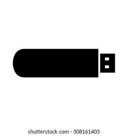 Flash drive icon symbol