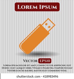 Icono o símbolo de Flash Drive