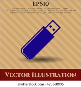 Icono o símbolo de Flash Drive