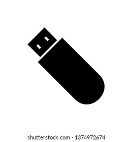 Flash drive icon vector