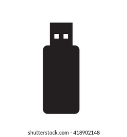 Flash drive icon vector