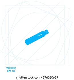 Flash drive  icon Vector design.