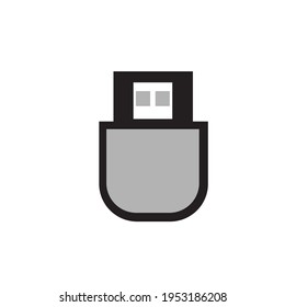 Icono de Flash Drive Vector Ilustración