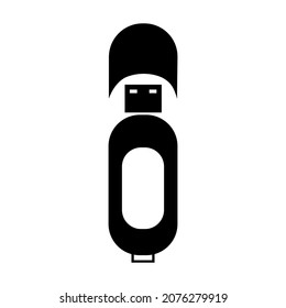 Flash drive con cubierta abierta