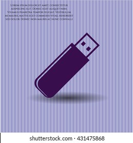 Flash Drive symbol