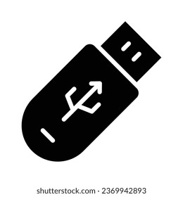 Flash drive vector in modern style, editable vector of universal serial bus