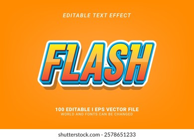 Flash Editable Text Effect Design