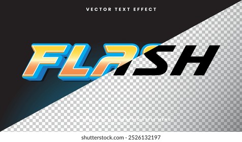 Flash editable text effect Template with Sport and Champion text style