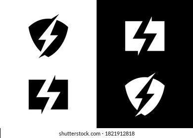 Flash electric design concept. Very suitable in various business purposes, also for icon, symbol and many more.