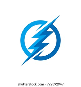 Flash Electric Logo Bolt Energy Company
