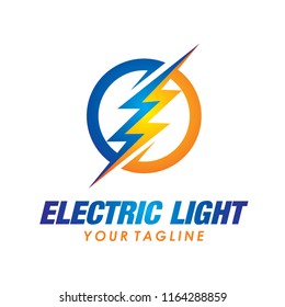 Flash Electric Logo Vector Bolt Energy Icon