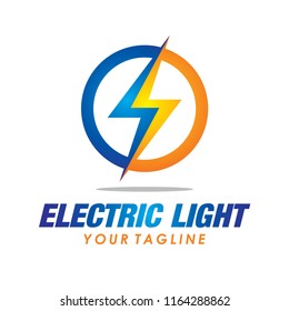 Electric Logo Flash Vector Bolt Stock Vector (Royalty Free) 1126920329 ...