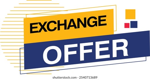 plano de fundo da oferta flash exchange para marketing empresarial
