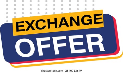 plano de fundo da oferta flash exchange para marketing empresarial