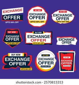 flash exchange offer background for business marketing Deal Discount flash latest new trend amazing	
