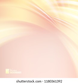 Flash of flamingo color light sparkle. shines at the end of the streak on pink background, Vector illustration