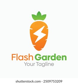Flash Garden Logo Design Template. Good for Business, Agency, Community and Organization