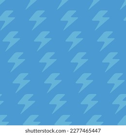 Flash graphic element seamless background, thunder modern cover pattern vector illustration .