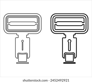 Flash Gun Icon, Camera External Flash Icon, Flashgun Icon, Dark Scene Illumination Artificial Light Device Vector Art Illustration