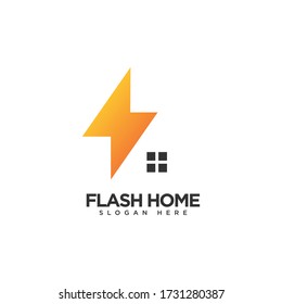 Design-Vorlage für Flash-Home-Logos