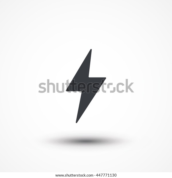 Flash icon. Bolt of lightning vector. Lightning\
illustration. Streak of lightning sign. Electric bolt flash icon.\
Lightning design element. Thunder strike logo. Charge flash icon.\
Thunderbolt icon