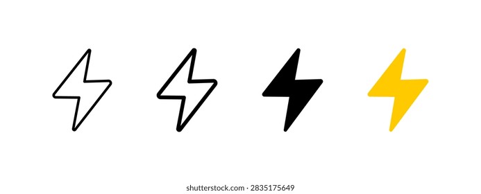 Flash icon. Camera light sign. Photography lighting symbol. Bright illumination pictogram. Electronic flash for studio and professional shooting illustration.