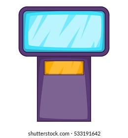 Flash icon. Cartoon illustration of flash vector icon for web