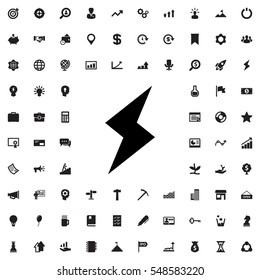 flash icon illustration isolated vector sign symbol