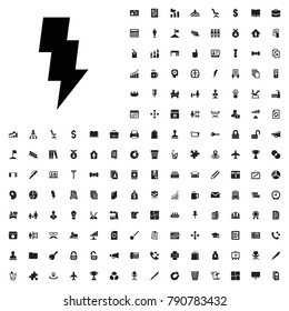 Flash icon illustration isolated vector sign symbol. editable company icons vector set.