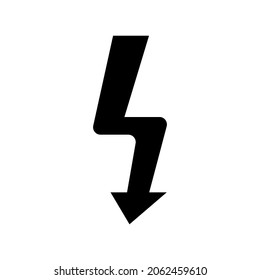 flash icon or logo isolated sign symbol vector illustration - high quality black style vector icons