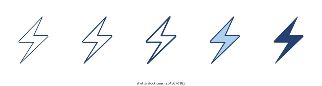 Ícone do Flash Conjunto de símbolos