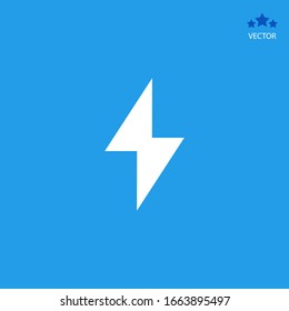 Símbolo de icono Flash diseño simple