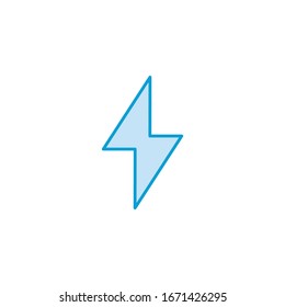 Flash icon symbol simple design