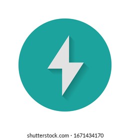 Flash icon symbol simple design