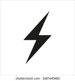 Flash icon symbol simple design
