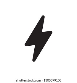 Flash icon, Thunder icon in trendy flat style design. Vector graphic illustration. Editable vector stroke. 32x32 pixel icon. Pixel perfect icon. EPS 10.
