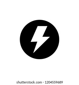 Flash icon vector