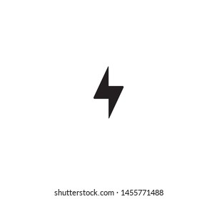 flash icon vector design element logo template