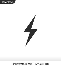 Flash icon vector eps 10