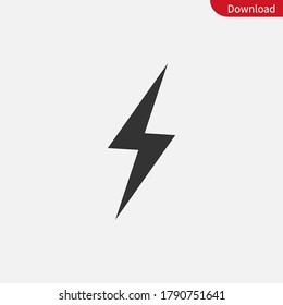 Flash icon vector eps 10