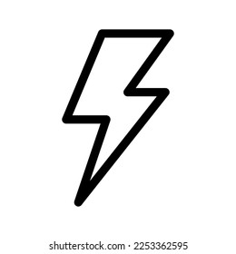 Flash Icon Vector Symbol Design Illustration