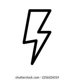 Flash Icon Vector Symbol Design Illustration