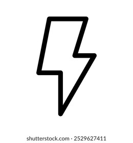 Flash Icon Vector Symbol Design Illustration