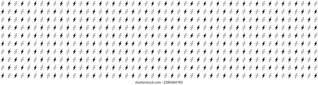 Flash icons pattern background illustration