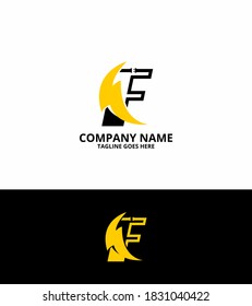 Blitz Anfangsbuchstaben des Logo Symbol Vorlage. Vektorgrafik von Illustrationen. Design-Konzept Elektrischer Bolzen mit Buchstabensymbol. Perfekt für Corporate-, Technologie-, Initial-, Mehr-Technologie-Markenidentität