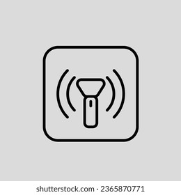 Flash light app icon png