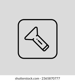 Flash light app icon png