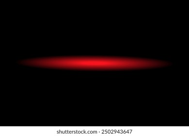 Flash and light effect. Highlight red lines and flicker.
